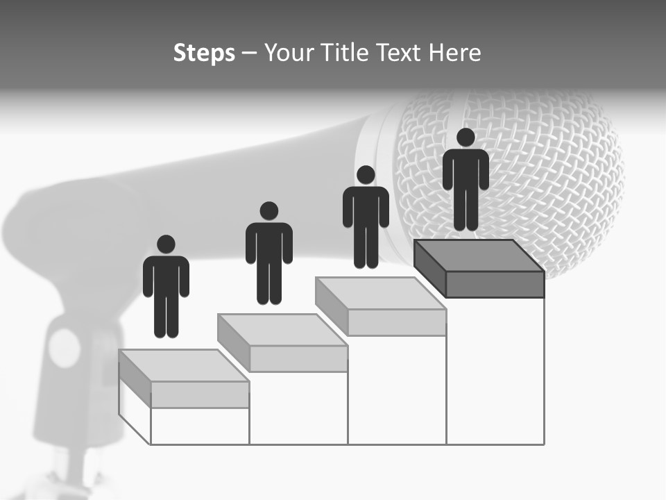 Pop Karaoke Voce PowerPoint Template