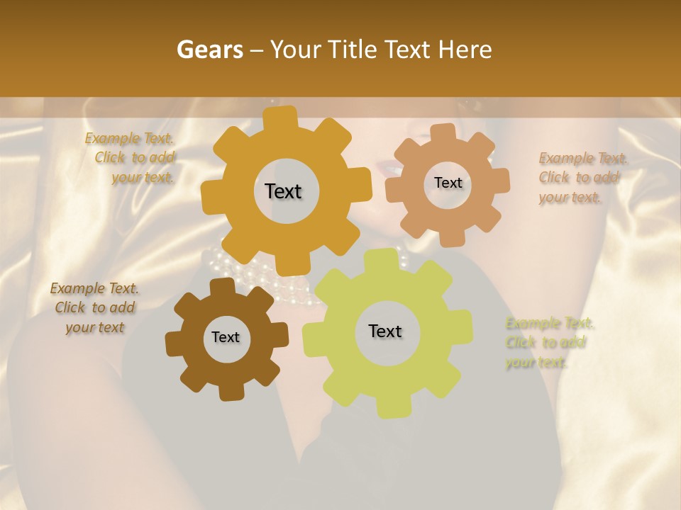 Lady People Lovely PowerPoint Template