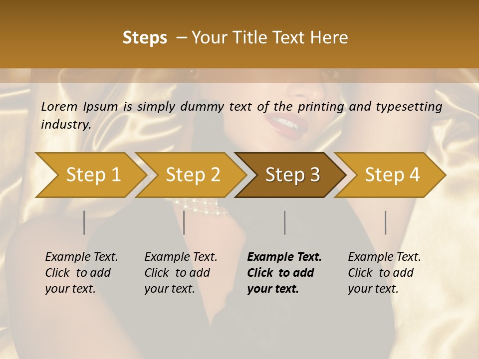 Lady People Lovely PowerPoint Template