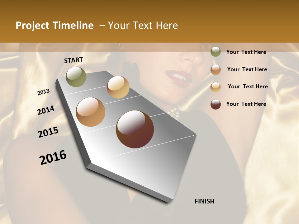 Lady People Lovely PowerPoint Template