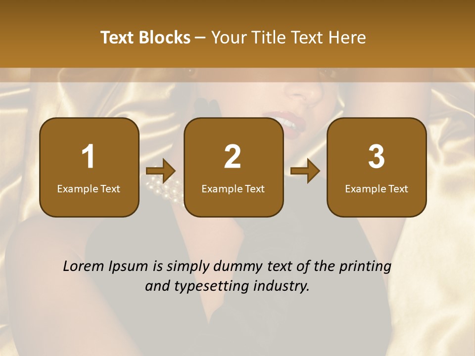 Lady People Lovely PowerPoint Template