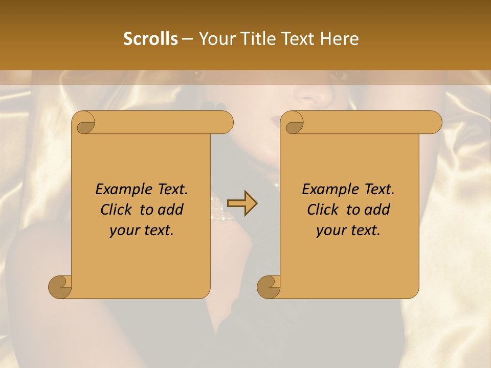 Lady People Lovely PowerPoint Template