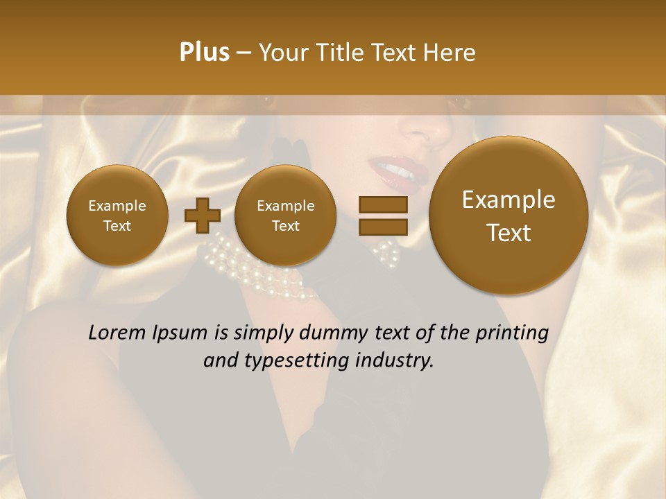 Lady People Lovely PowerPoint Template