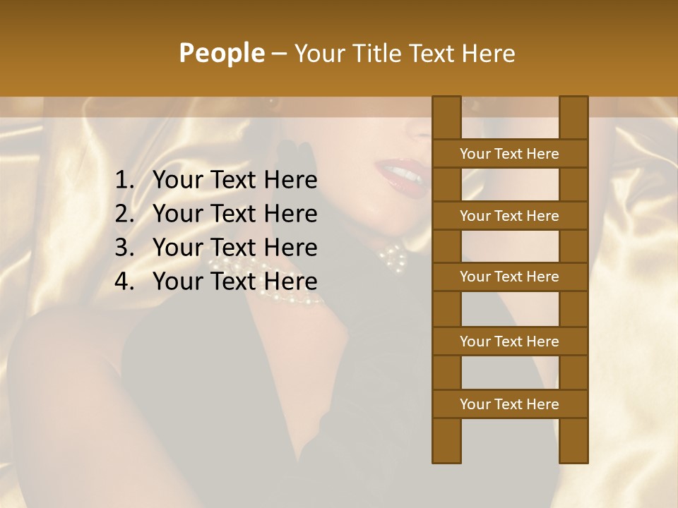 Lady People Lovely PowerPoint Template