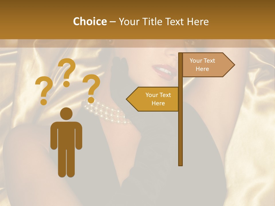 Lady People Lovely PowerPoint Template