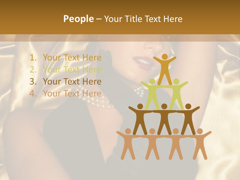 Lady People Lovely PowerPoint Template