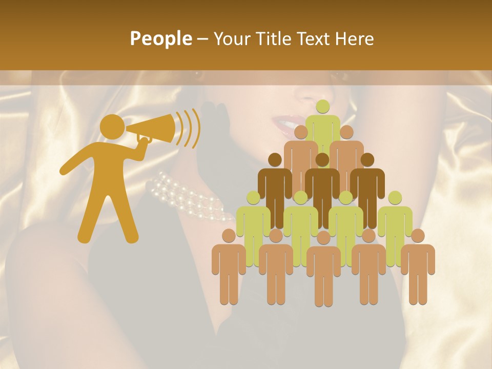 Lady People Lovely PowerPoint Template