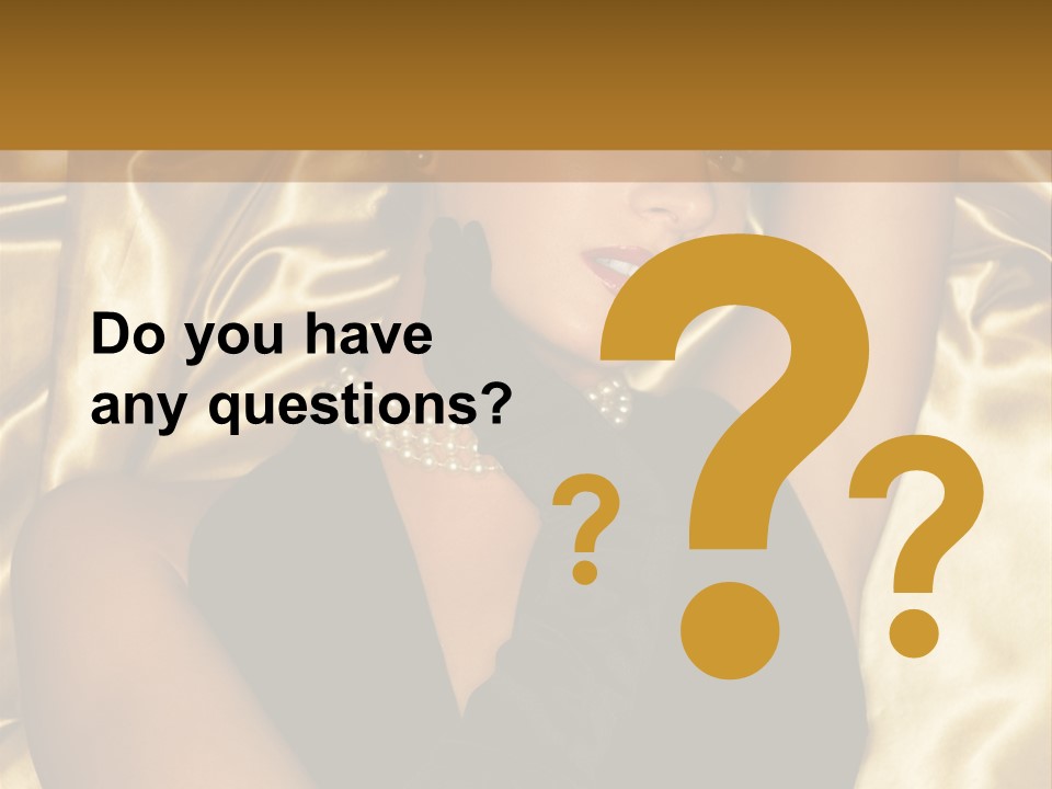 Lady People Lovely PowerPoint Template