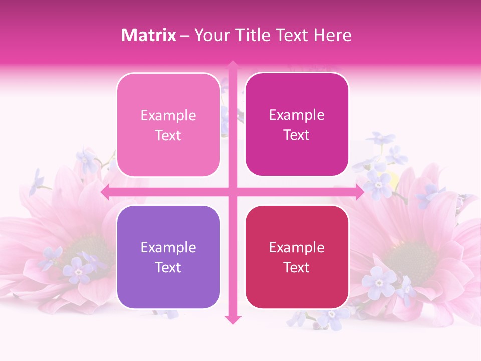 Background Bloom Bright PowerPoint Template