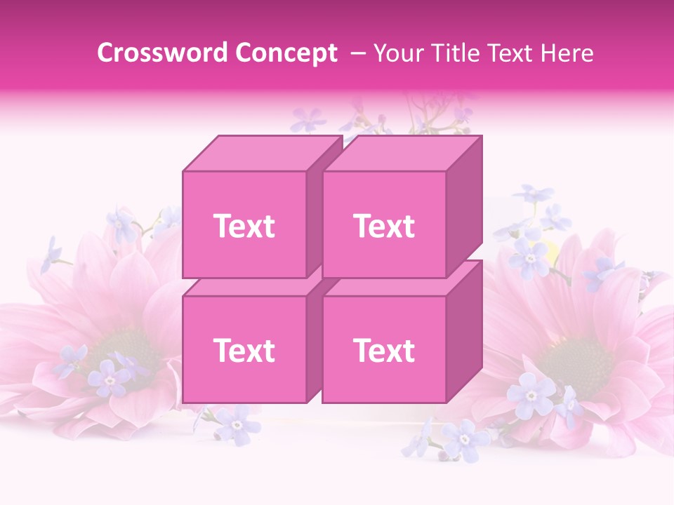 Background Bloom Bright PowerPoint Template