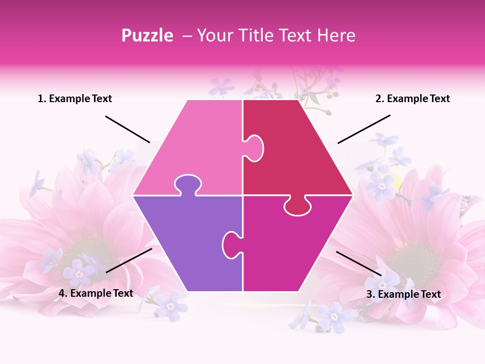 Background Bloom Bright PowerPoint Template