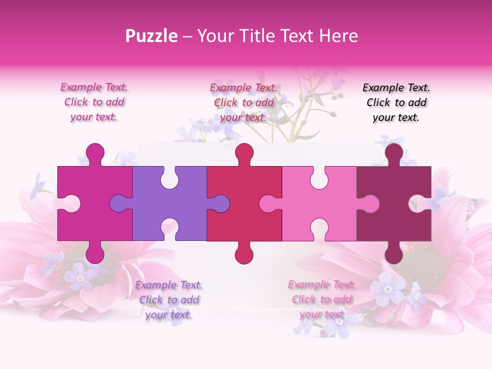 Background Bloom Bright PowerPoint Template