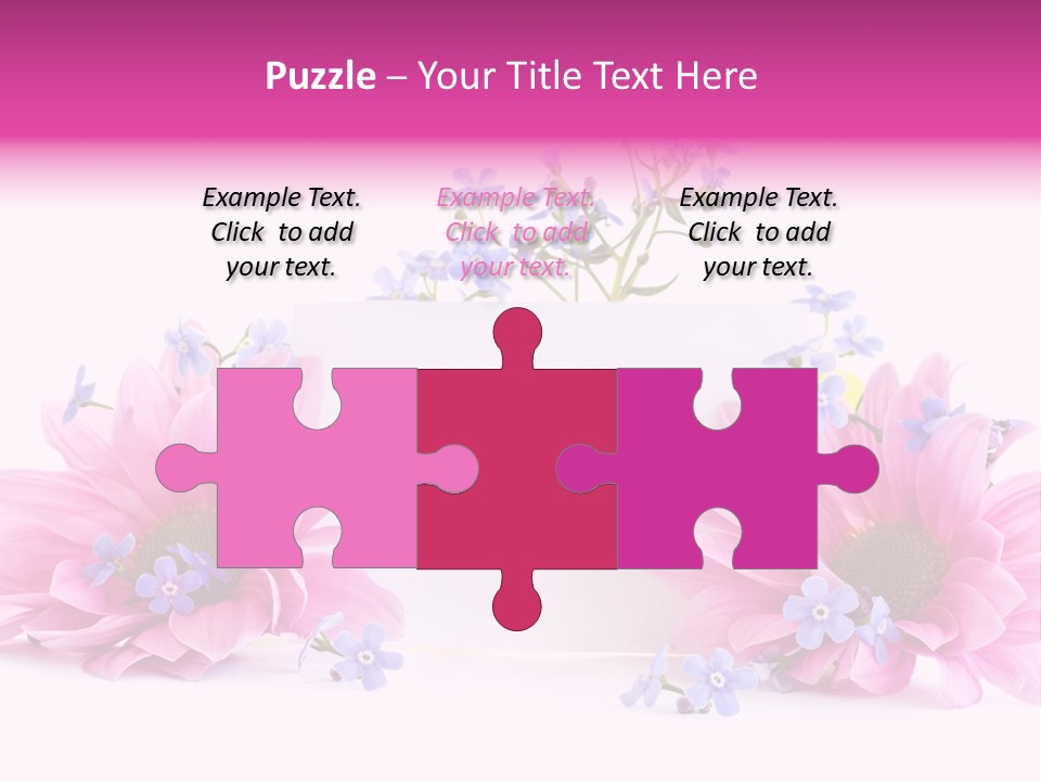 Background Bloom Bright PowerPoint Template