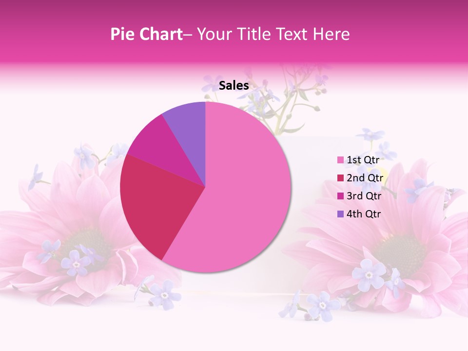 Background Bloom Bright PowerPoint Template