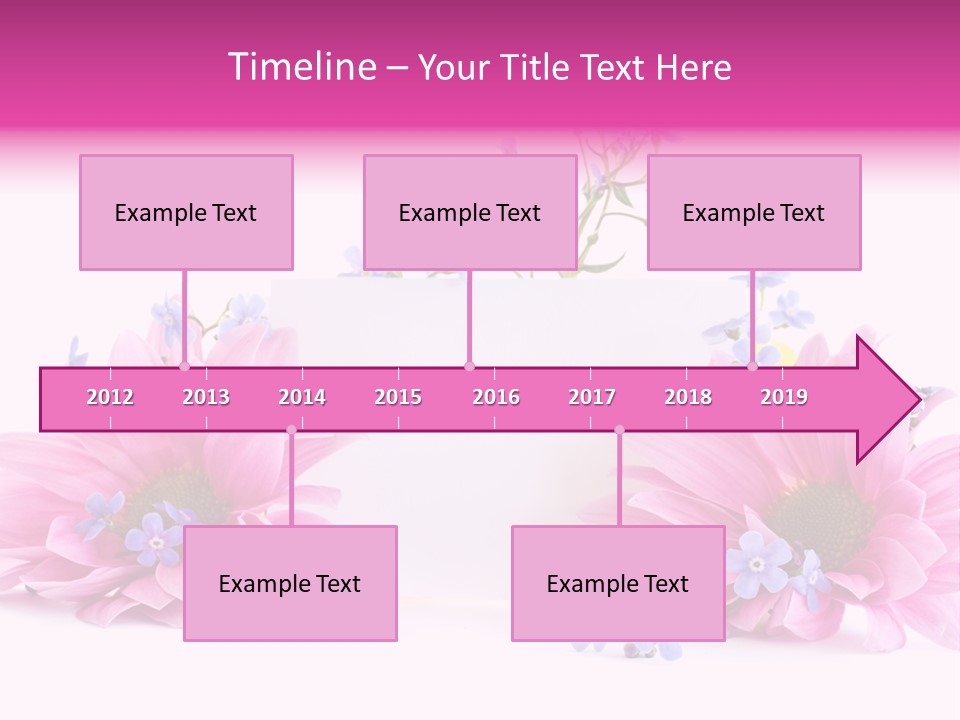 Background Bloom Bright PowerPoint Template