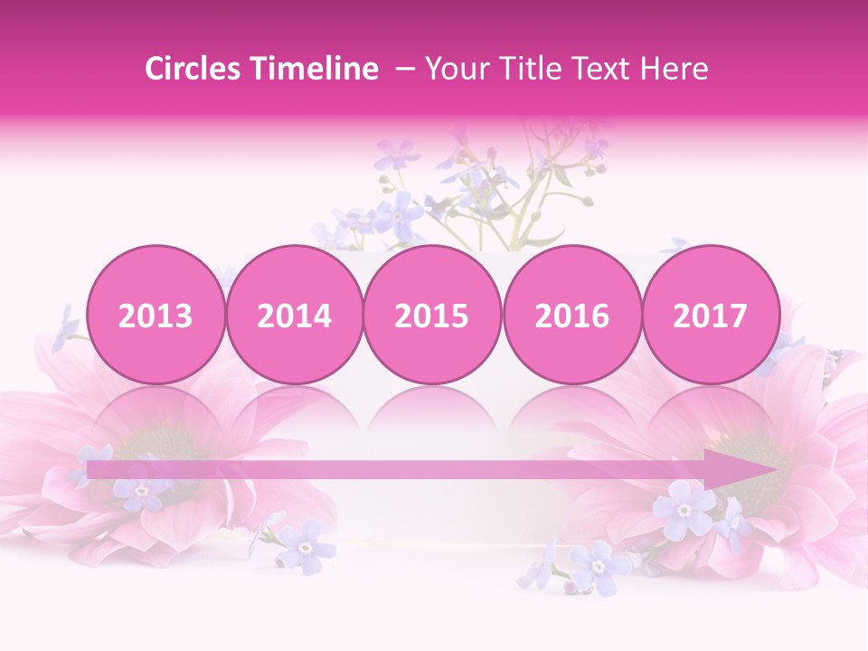 Background Bloom Bright PowerPoint Template