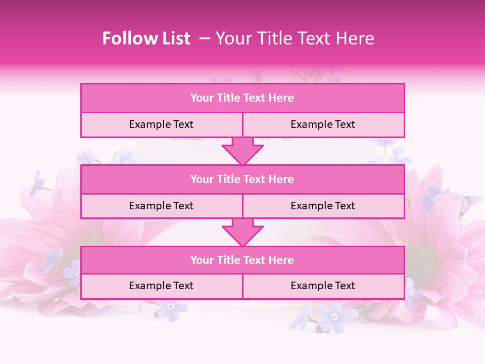Background Bloom Bright PowerPoint Template