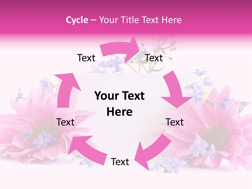 Background Bloom Bright PowerPoint Template