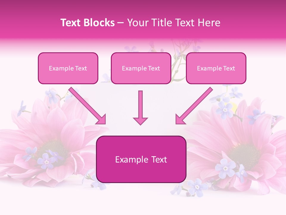 Background Bloom Bright PowerPoint Template