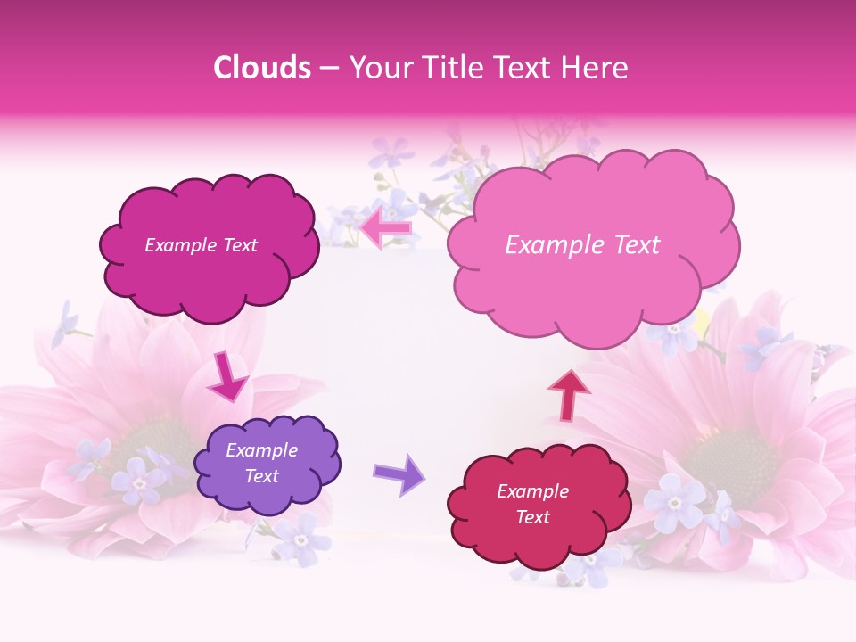 Background Bloom Bright PowerPoint Template