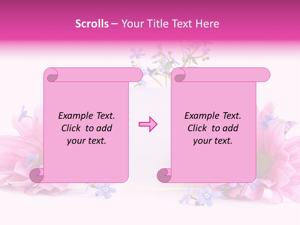 Background Bloom Bright PowerPoint Template