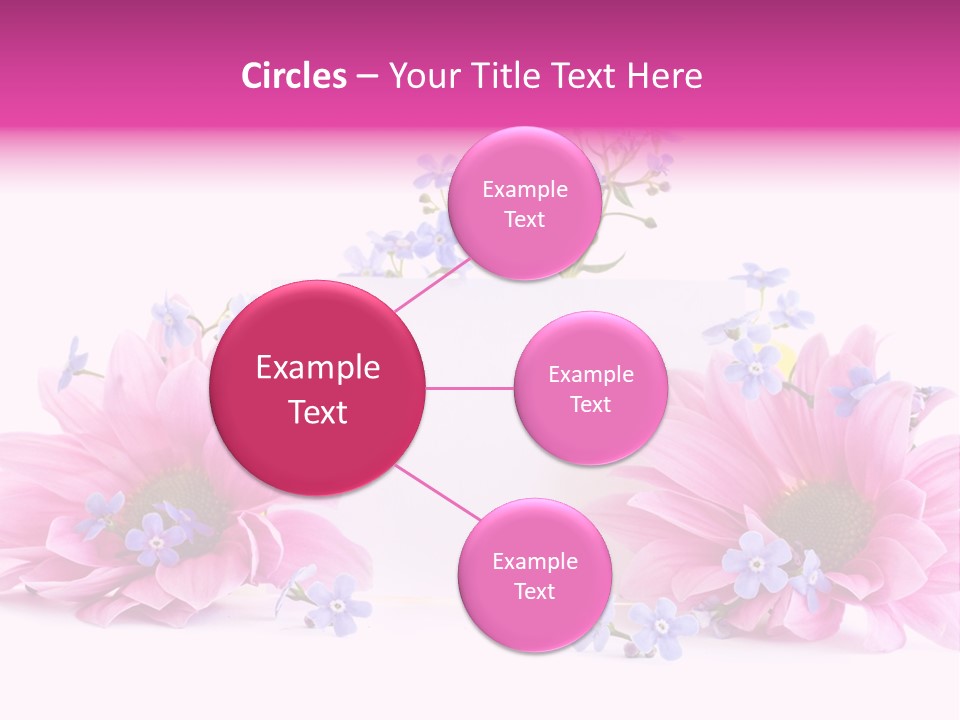 Background Bloom Bright PowerPoint Template