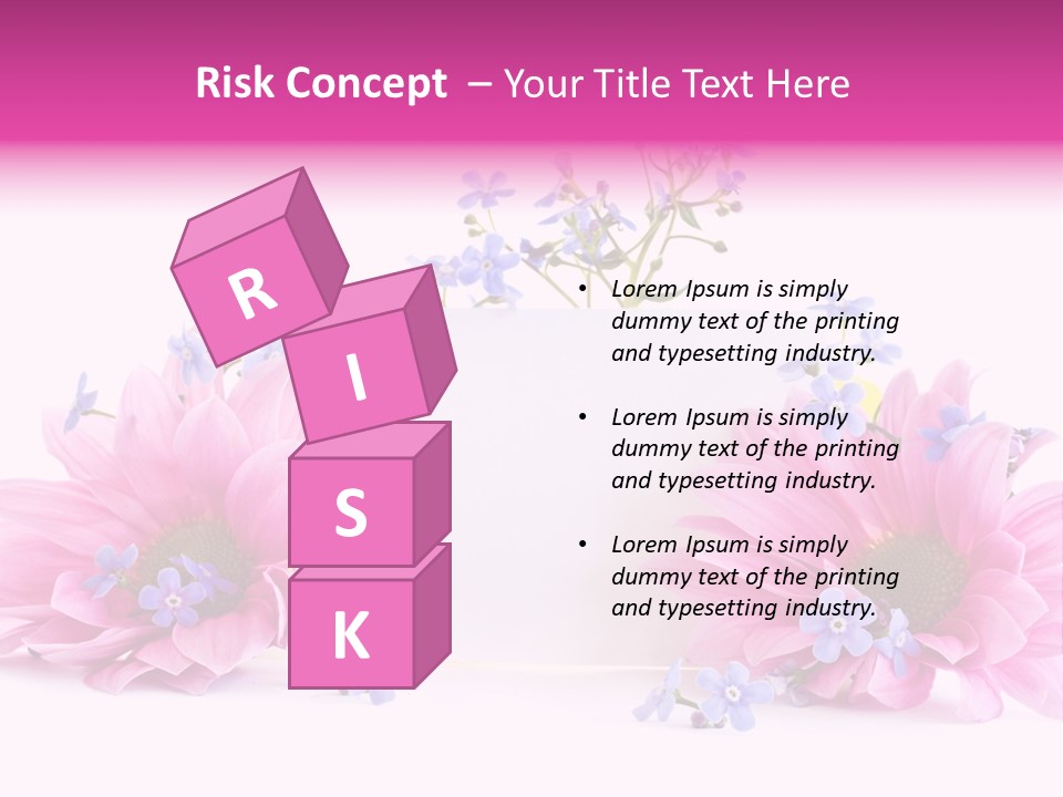 Background Bloom Bright PowerPoint Template