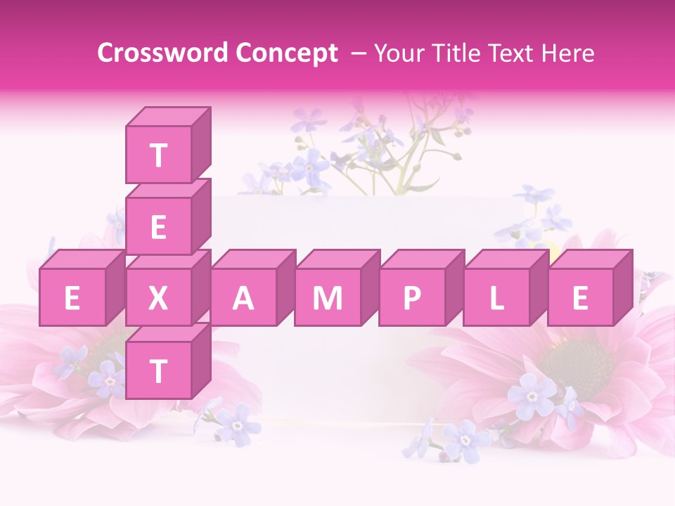 Background Bloom Bright PowerPoint Template