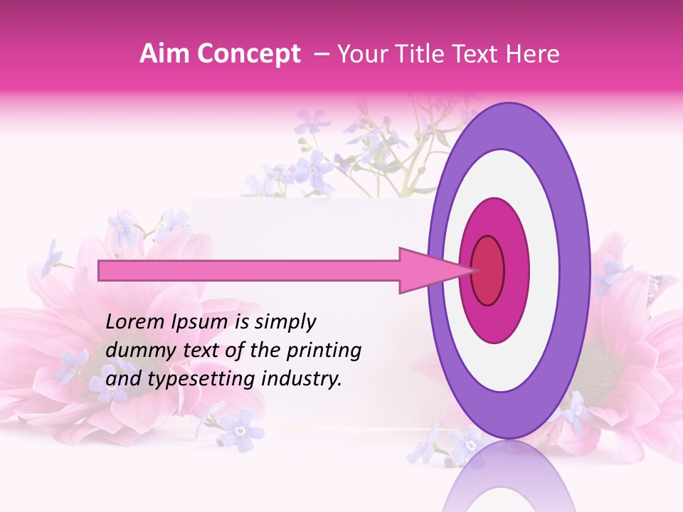 Background Bloom Bright PowerPoint Template