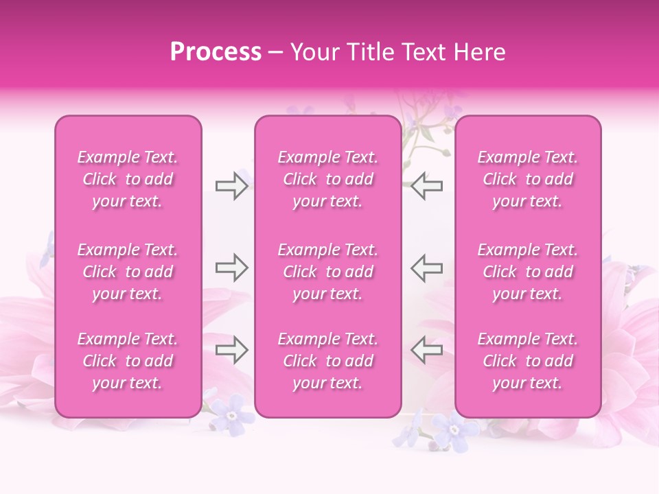 Background Bloom Bright PowerPoint Template
