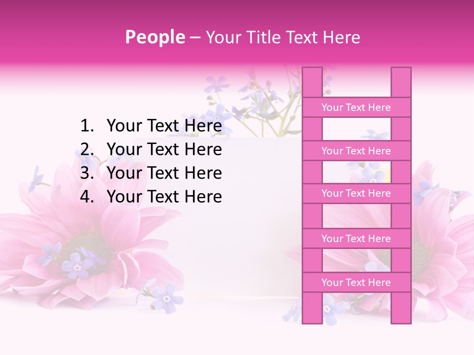 Background Bloom Bright PowerPoint Template