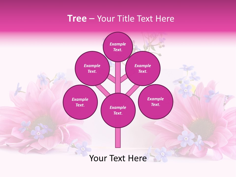 Background Bloom Bright PowerPoint Template