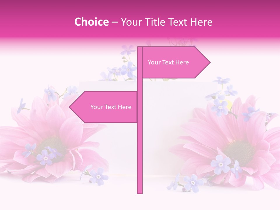 Background Bloom Bright PowerPoint Template