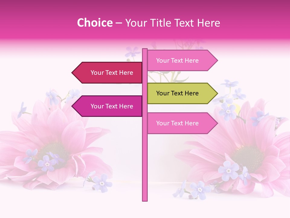 Background Bloom Bright PowerPoint Template