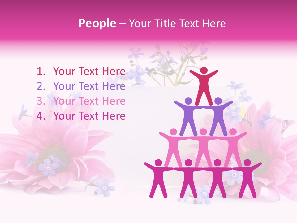 Background Bloom Bright PowerPoint Template