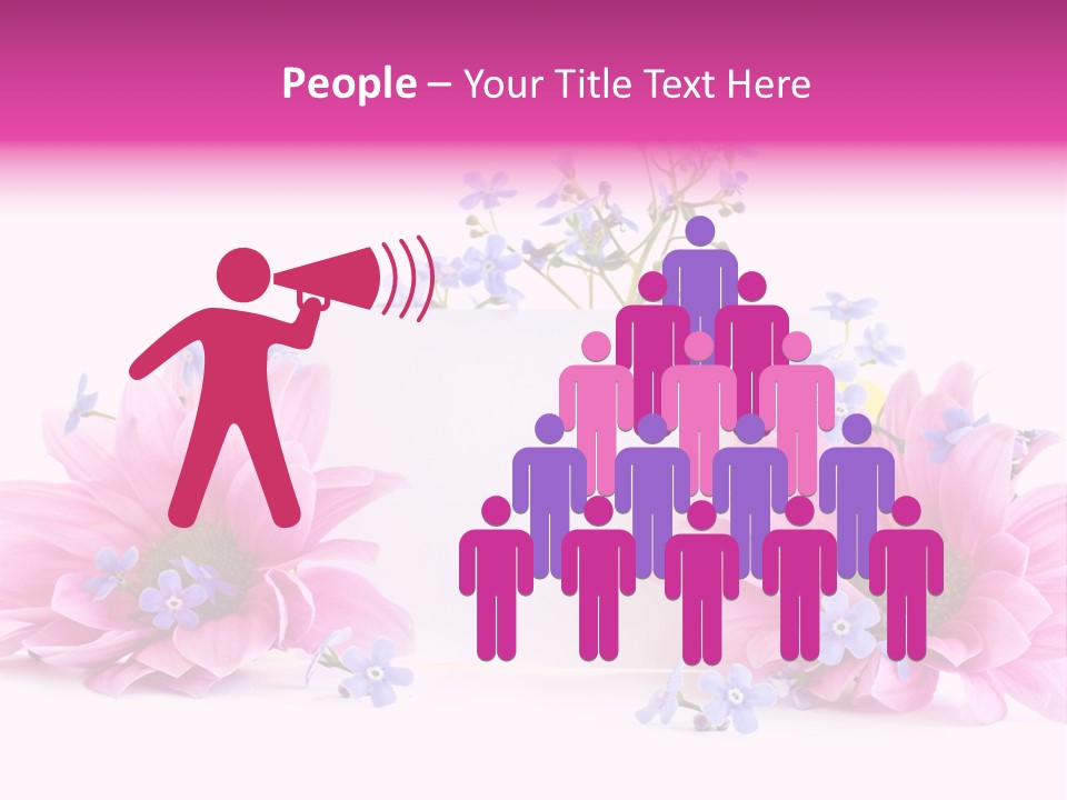 Background Bloom Bright PowerPoint Template