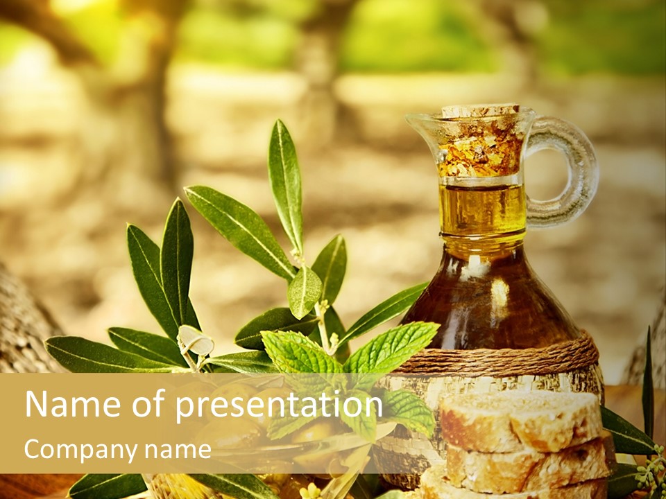 Homemade Agriculture Industry PowerPoint Template