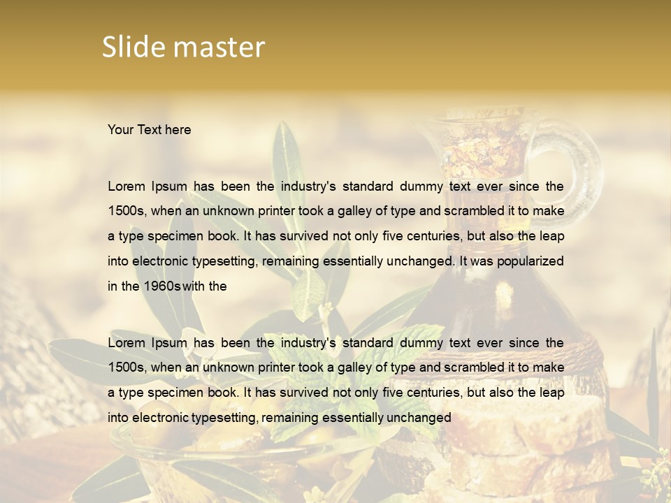 Homemade Agriculture Industry PowerPoint Template