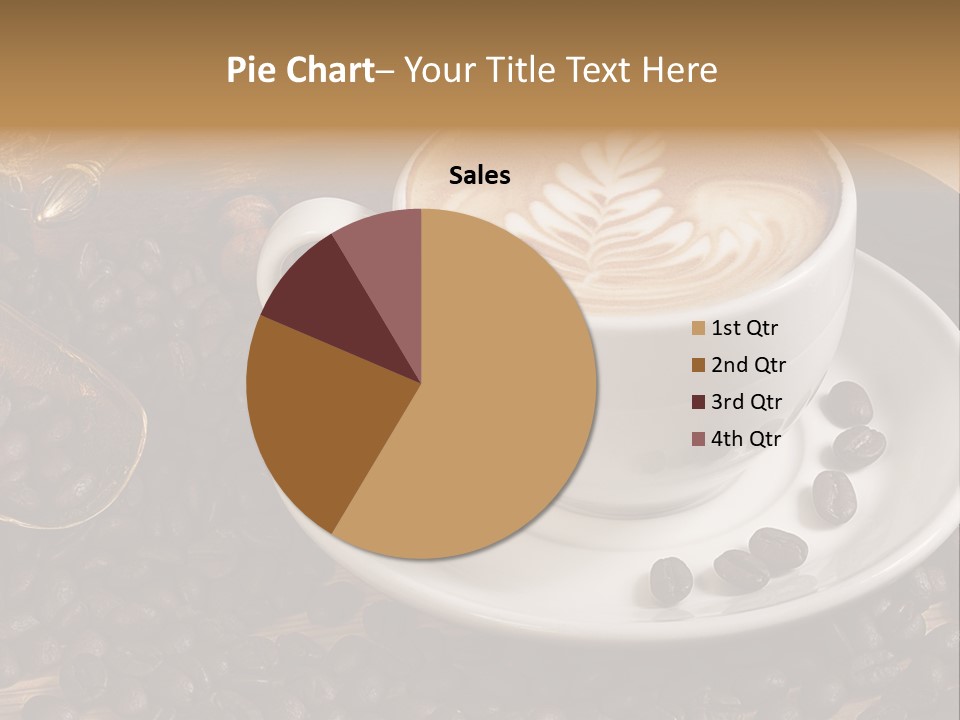 Hohe Aufl Cappuccino Latte PowerPoint Template