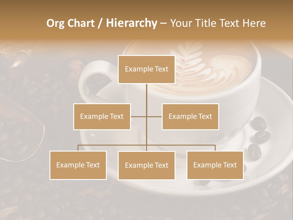 Hohe Aufl Cappuccino Latte PowerPoint Template