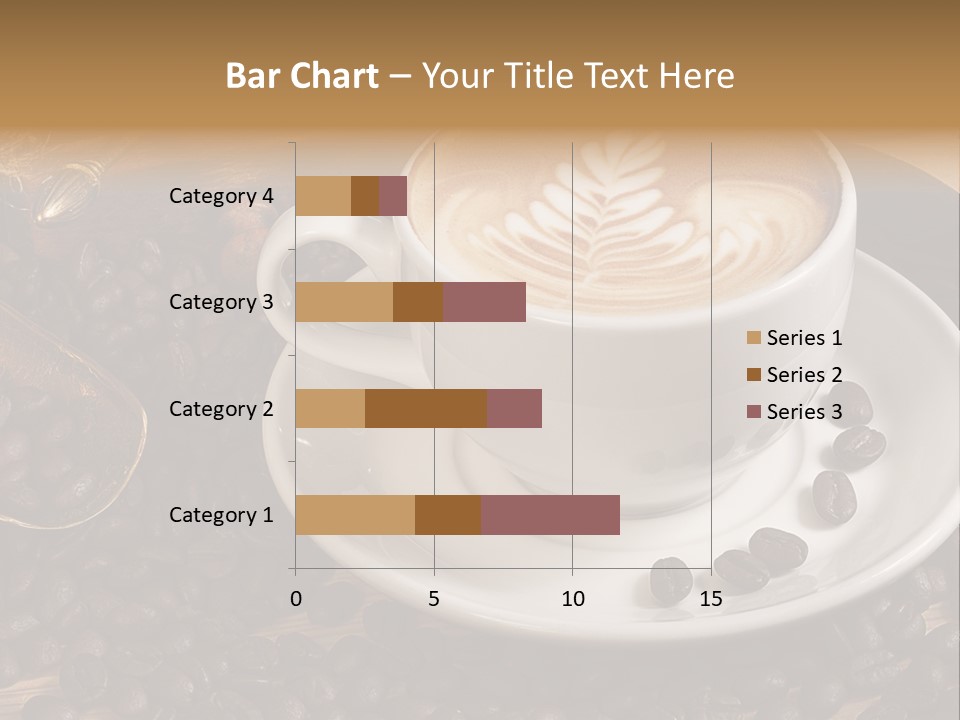 Hohe Aufl Cappuccino Latte PowerPoint Template