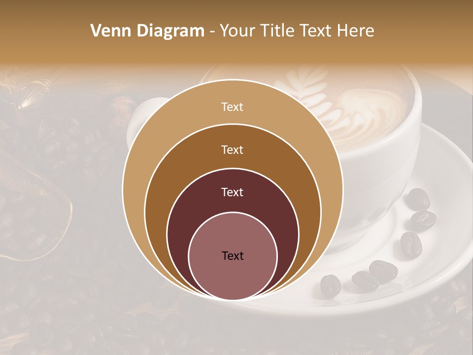 Hohe Aufl Cappuccino Latte PowerPoint Template