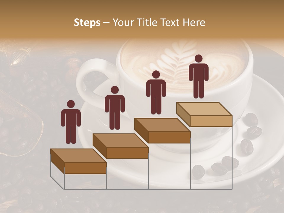 Hohe Aufl Cappuccino Latte PowerPoint Template