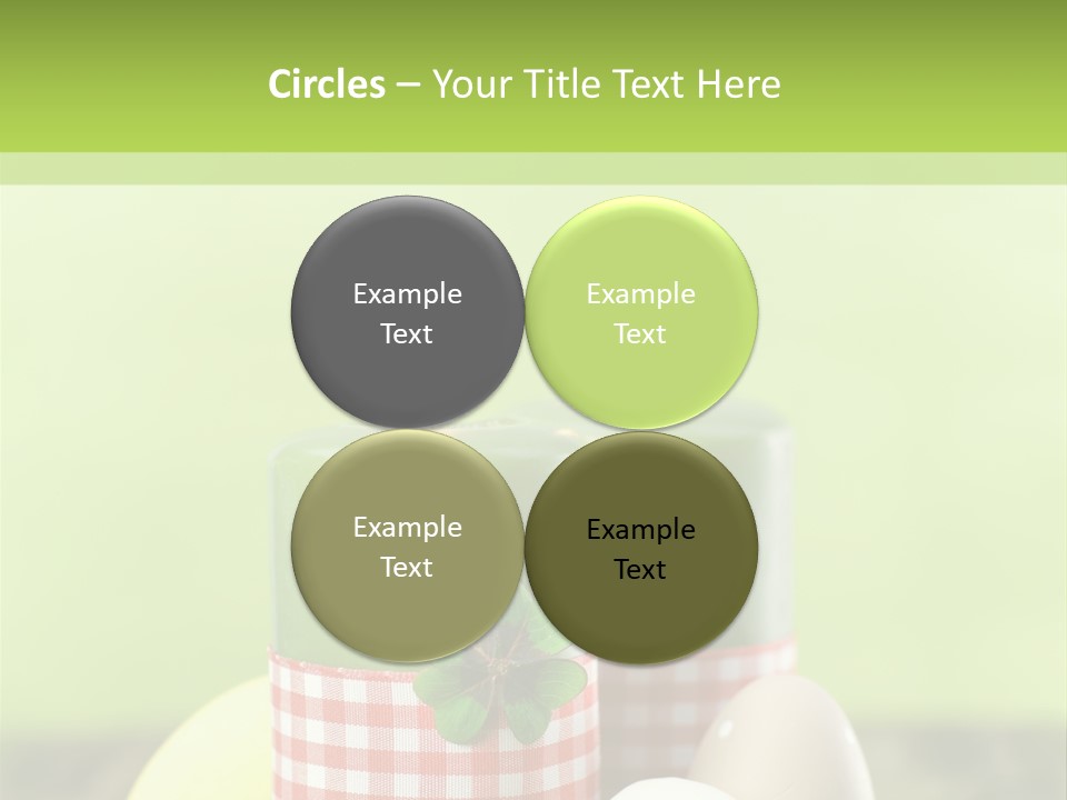 Landleben Osterkarte Osterdeko PowerPoint Template