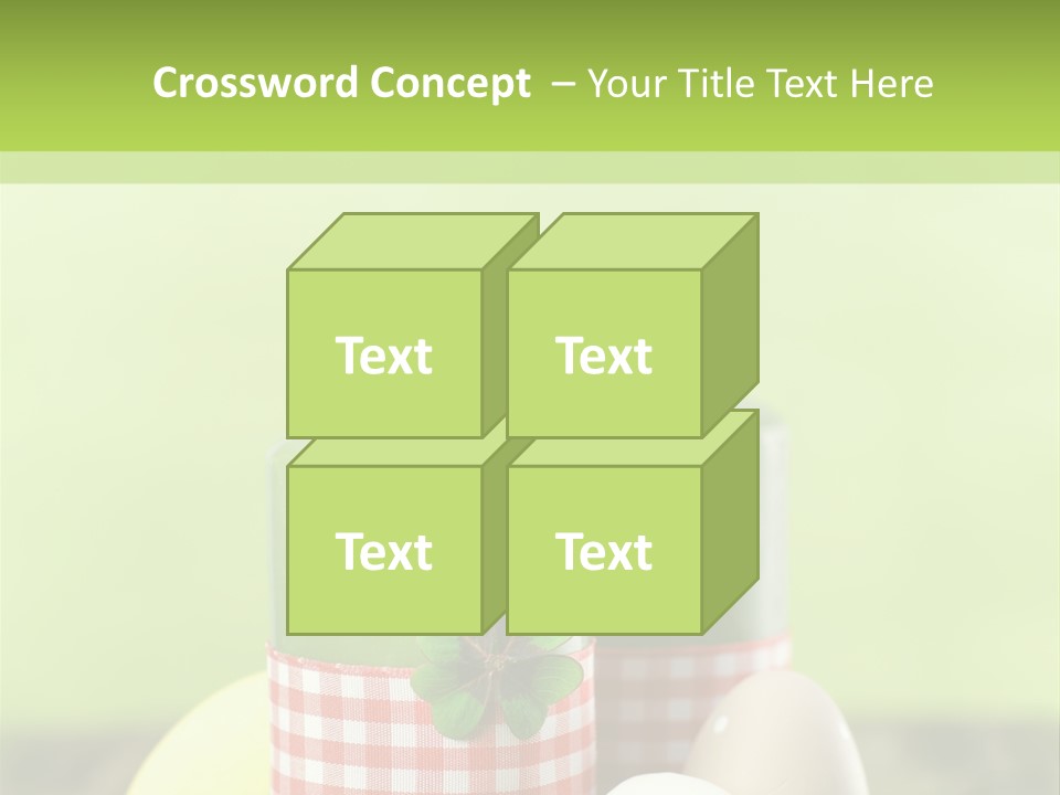 Landleben Osterkarte Osterdeko PowerPoint Template