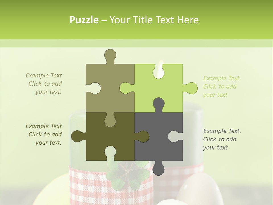 Landleben Osterkarte Osterdeko PowerPoint Template