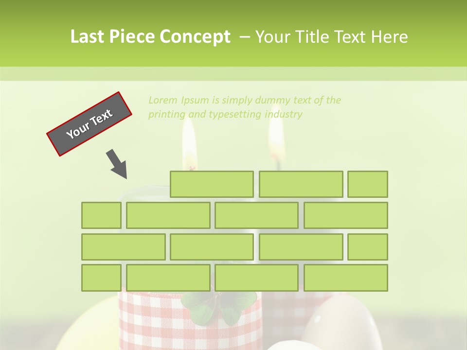 Landleben Osterkarte Osterdeko PowerPoint Template