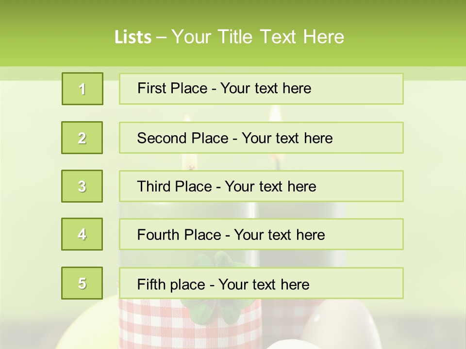 Landleben Osterkarte Osterdeko PowerPoint Template