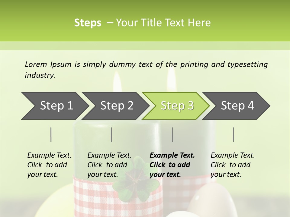 Landleben Osterkarte Osterdeko PowerPoint Template