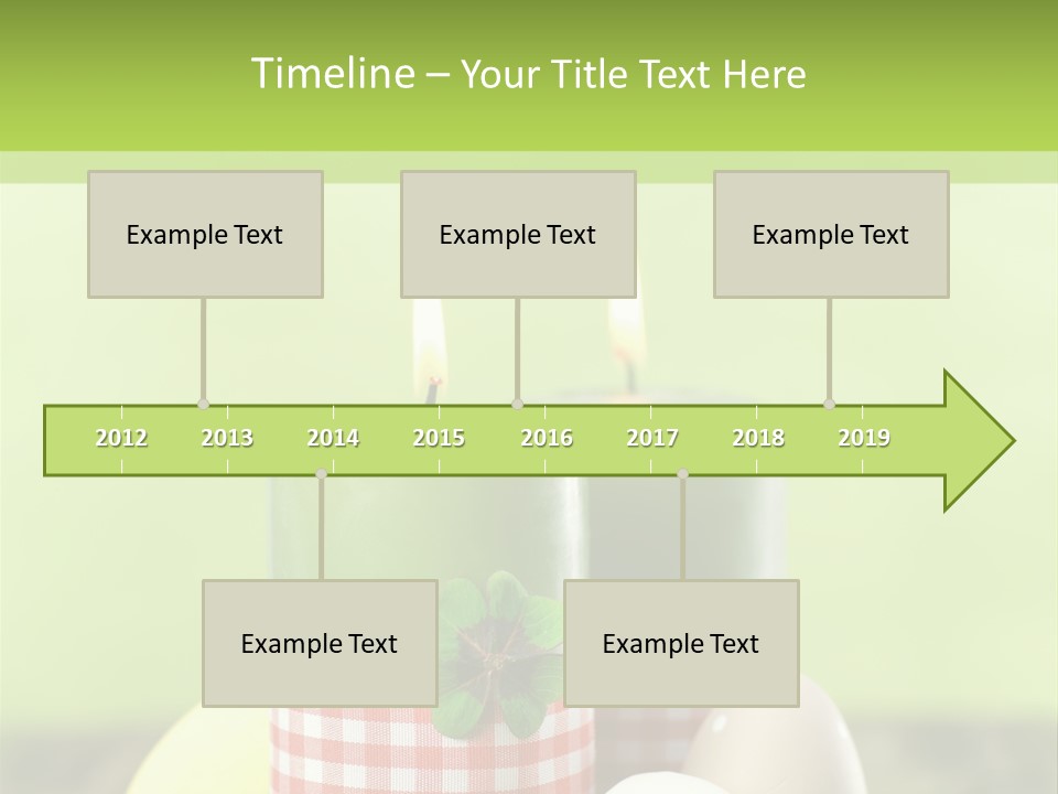 Landleben Osterkarte Osterdeko PowerPoint Template